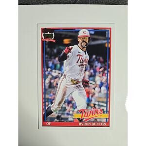 2026 Topps #T91-92 Byron Buxton 1991 Topps 35th Anniversary